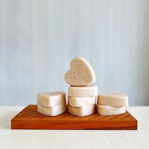 Horoi Heart Soap - Rose Geranium & Chia
