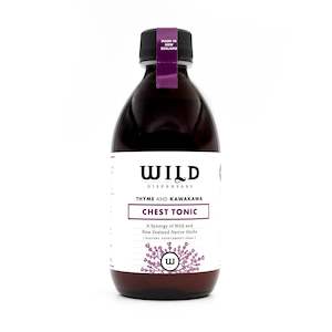 Wellness: Chest Tonic By Wild Dispensary 200ml