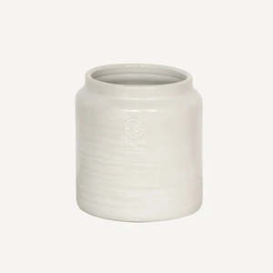 Kitchen Cleaning: Franco Rustic White Utensil Holder