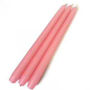 Candles Fragrance: Venetian Taper Candle - Pink