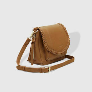 Clearance: Shania Crossbody Bag - Tan