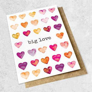 Stationery Cards: Big Love Card