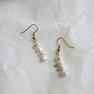 Jewellery: Popcorn Earrings - Gold