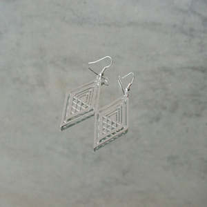 Nga Uara Tino Rangatiratanga Earrings - Silver