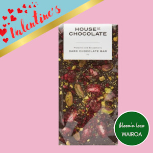 Deli: Sweet As - Pistachio and Boysenberry Dark Chocolate Bar