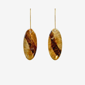 Mana Oval - Ngatu Earrings