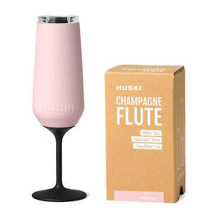 Deli: Huski Champagne Flute - Powder Pink