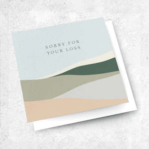 Stationery Cards: Sorry For Your Loss Card
