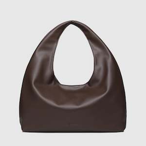 Accessories: Monaco Shoulder Bag - Chocolate