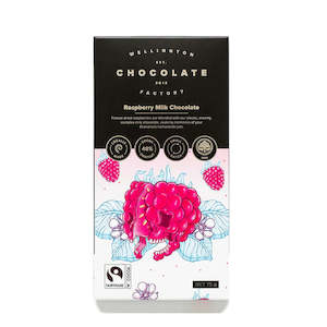 Deli: WCF Raspberry Milk Chocolate 75g