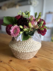 Mothers Day Basket of Blooms - Bloom Bouquets