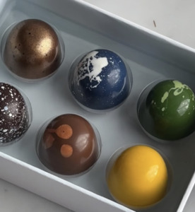 Salted Caramel Bonbon Selection Box House of Chocolate - Bloom Bouquets