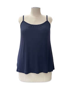 SLIPS: DON'T CLING TO ME CAMI -French Navy - ONLY 4 LEFT!