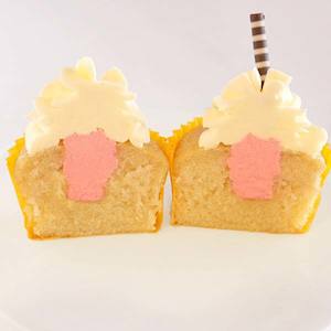 Cupcakes Bloom Cupcakes: Gender Reveal Cupcakes