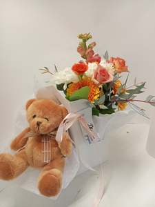 All: Bear and Bouquet