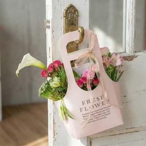Anniversary Flowers: Pink Posy Bag