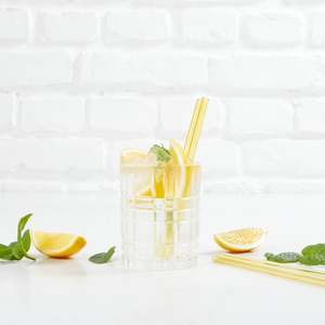 Glass Straws Straight - Colour 8mm x 180mm