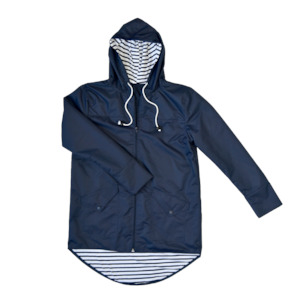 Classic Navy Raincoat
