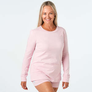 Mangawhai Long Sleeve Pyjama Set - Pink