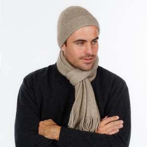 Flax Possum Merino Beanie