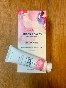 Anniversary: Linden Leaves Pink Petals Hand Cream