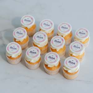 Edible Image Treats: Edible Image Mini Cupcakes