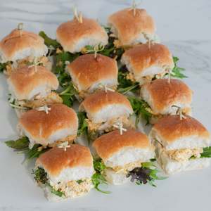 Catering: Mini Sliders - Herbed Egg & Mayonnaise (df/vege)