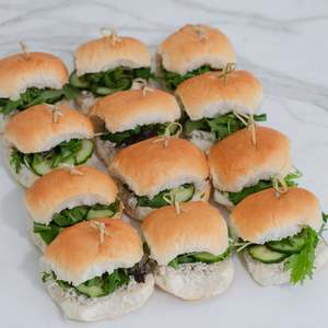 Mini Sliders - Herbed Chicken & Cucumber (df)