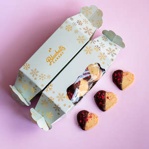 New Collection: Christmas Cracker - Dark Chocolate Shortbread Hearts