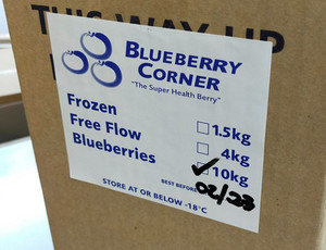 Products: Frozen Blueberries (10KG) Blueberry Corner