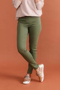 Khaki Clothing: Reed Khaki Stretch Cotton Pants