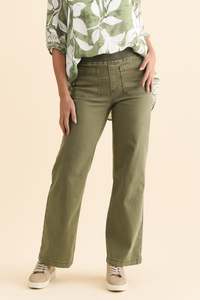 Khaki Clothing: Carpenter Khaki Stretch Jeans