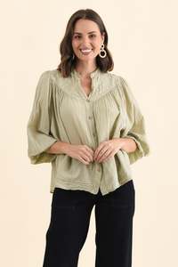 Randy Sage Cotton Blouse