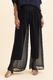 Mora Navy Silk Layer Pants