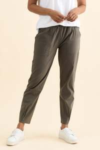 Air-Lite Olive Stretch Pocket Pants