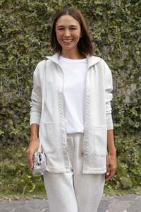 Matching Sets: Sabi Grey Zip Sweatshirt