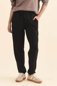 Sabi Black Relaxed Sweatpants
