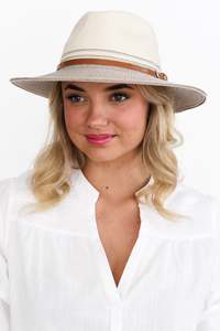 Travel Hats: Heritage Ivory Cancer Council Hat