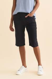 Basic Shorts: Air-Lite Navy Stretch Pocket Shorts