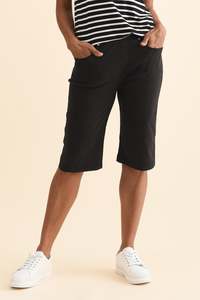 Air-Lite Black Stretch Pocket Shorts
