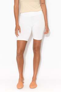 Basic Shorts: James White Bamboo Bike Shorts