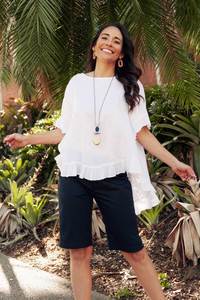 Basic Shorts: Wilson Navy Cotton Shorts