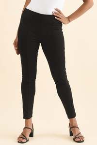 Husky Black Faux Suede Pants