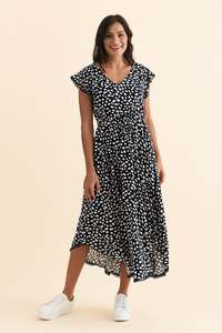 Get The Look Edit: Libby Navy Spot Midi Dress