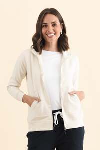 York Cream Zip Jacket