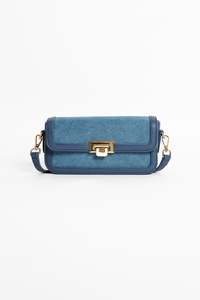 Adorne: Abel Denim Crossbody Bag