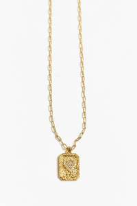 Wrenley Gold Heart Necklace