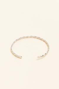 Tiger Tree: Sylvie Silver Woven Cuff