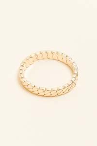 Sayla Gold Rope Bracelet
