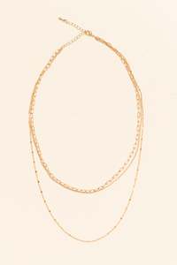 Yulia Gold Layered Necklace